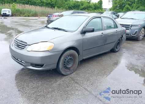 2004 Toyota Corolla Ce/Le/S from USA, damaged, VIN 1NXBR32E34Z304555